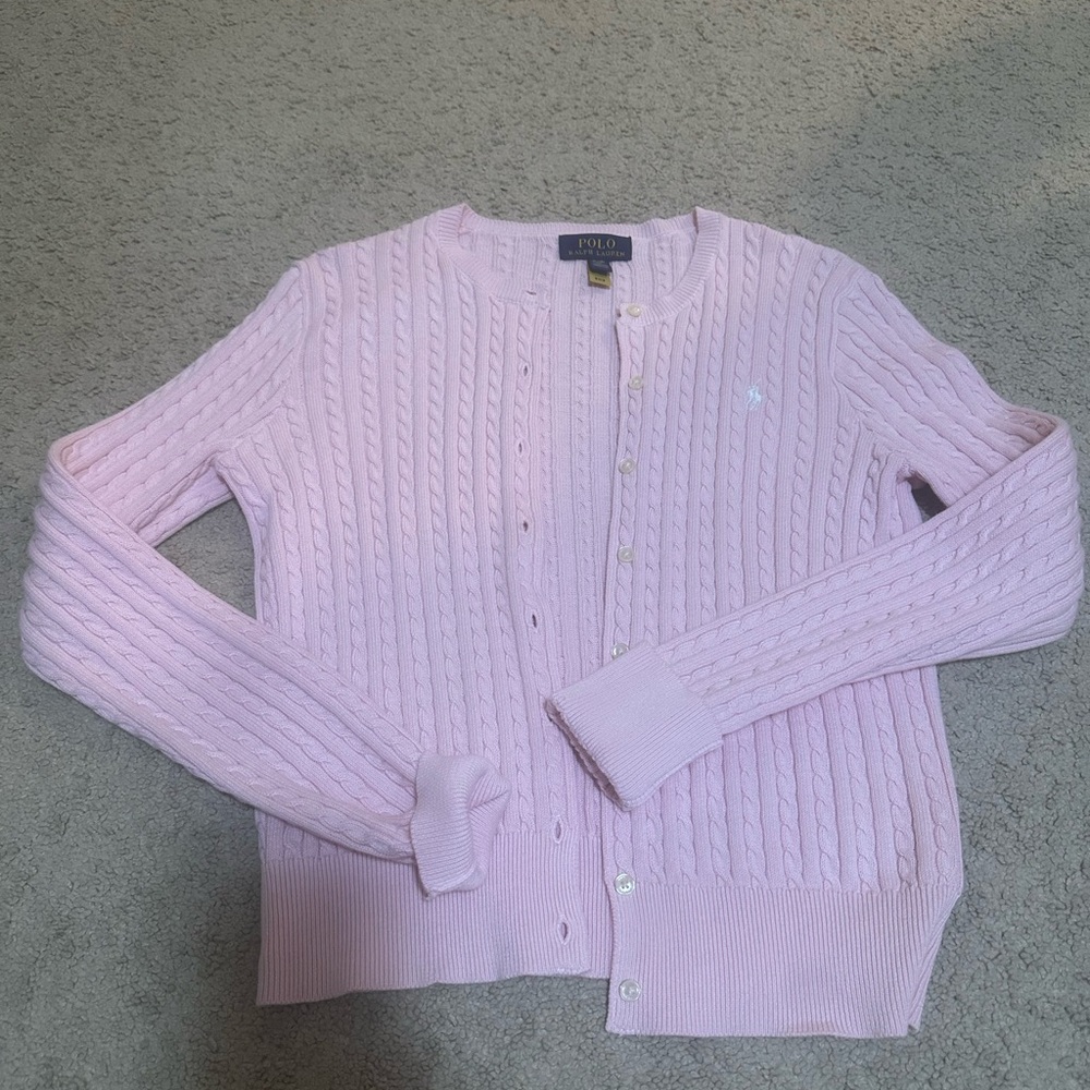 Polo by Ralph Lauren big girl Cable Knit Sweater